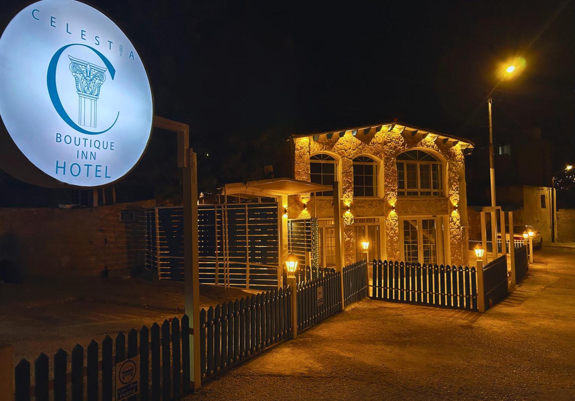 Celestia Boutique Inn - Boutique Stay Overlooking Jerash Ruins Gérasa Exterior foto